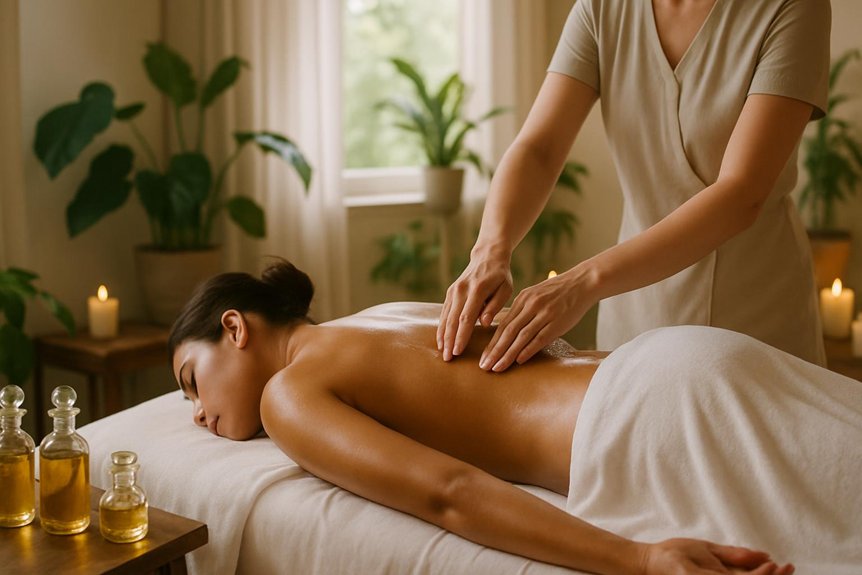 full body aromatic massage