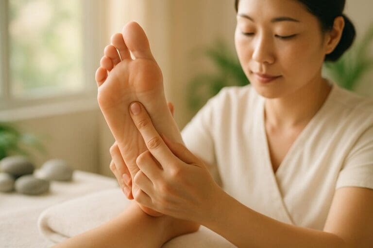 hand and foot massage