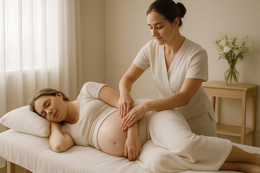 pregnancy massage promotes well being