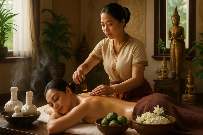 thai essential oil therapy