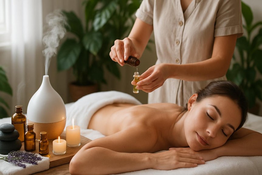 therapeutic scent infused body treatment