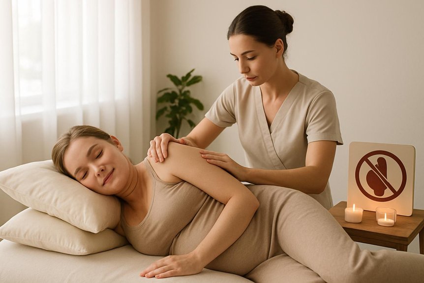 when to avoid massage