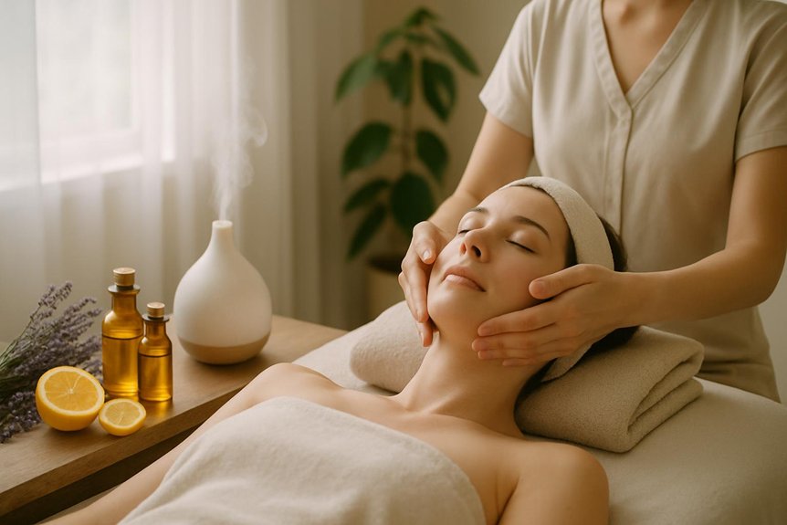 aromatherapy facial massage benefits
