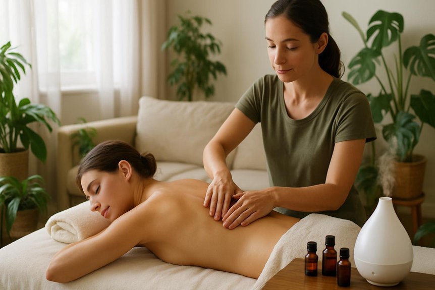 aromatherapy massage benefits overview