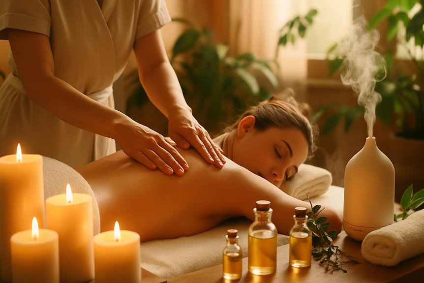 botanical oils promote relaxation