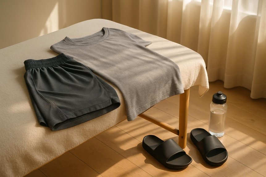 comfortable clothing enhances relaxation