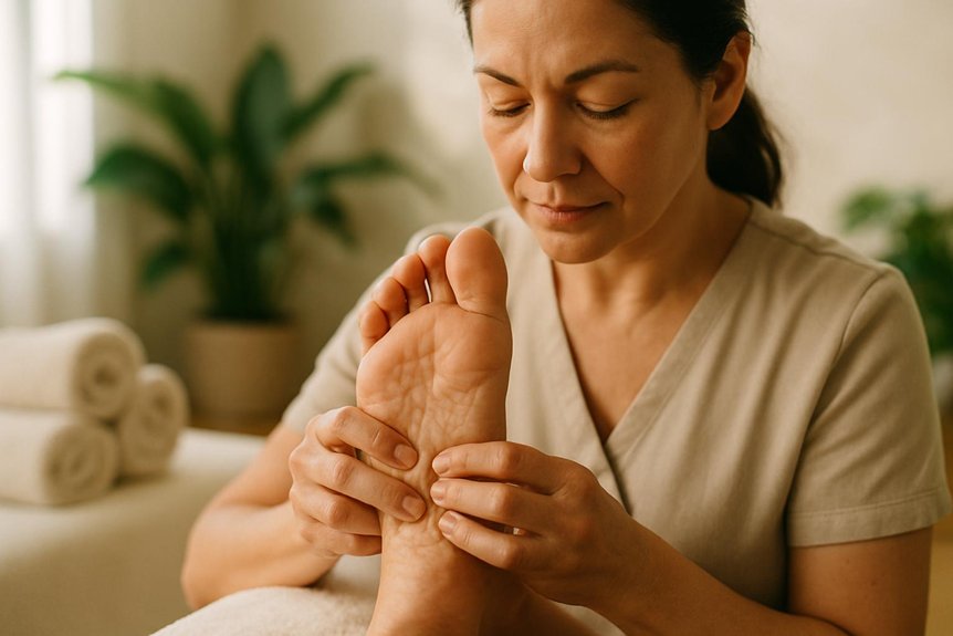 foot reflex points alleviate sciatic
