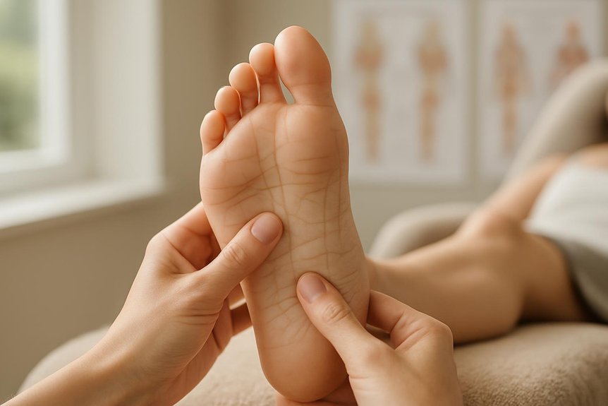 foot zones match organs