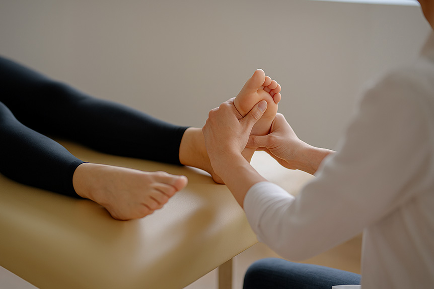 Foot massage therapy