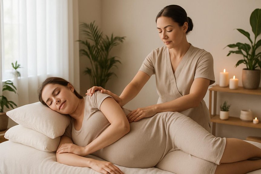 personalized prenatal massage treatment