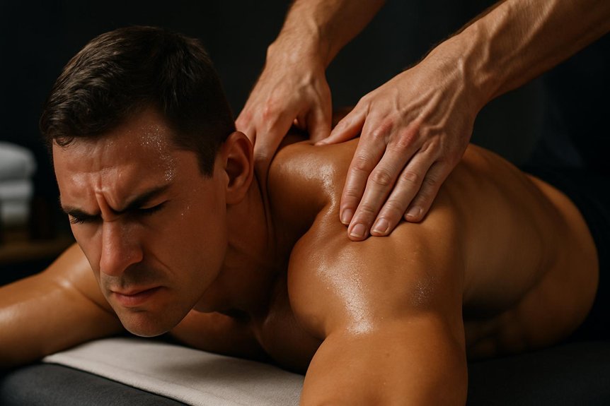 potentially painful sports massage