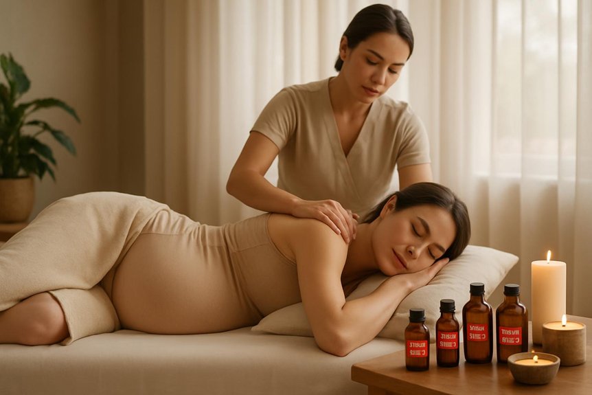 pregnancy massage safety precautions