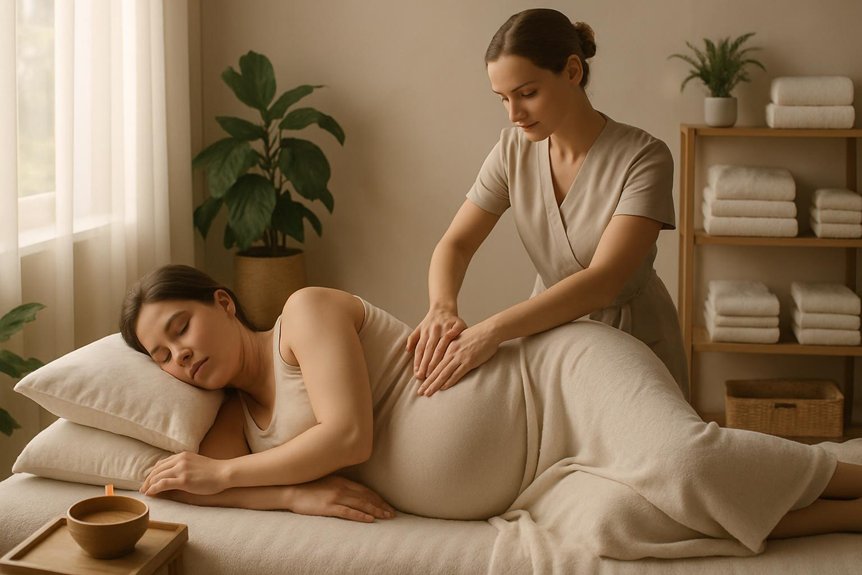 pregnancy massage safety questions