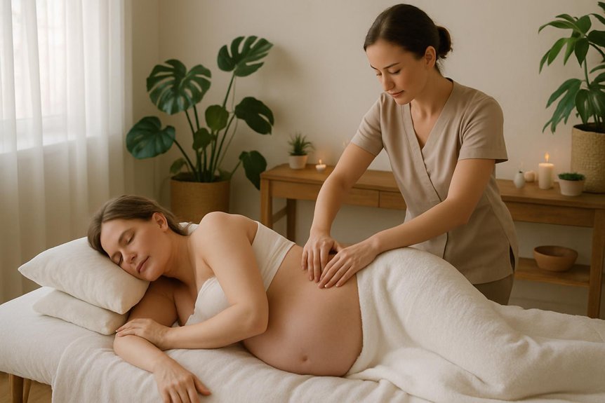pregnancy specific massage techniques