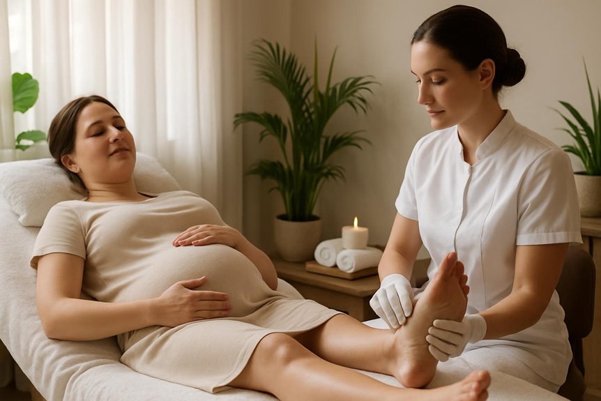 pregnancy specific reflexology safety