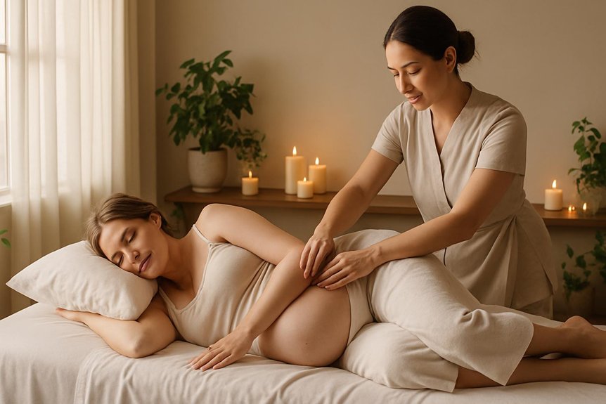 pregnancy specific therapeutic relaxation
