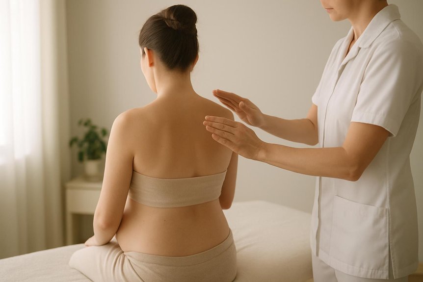 safe gentle pregnancy massage