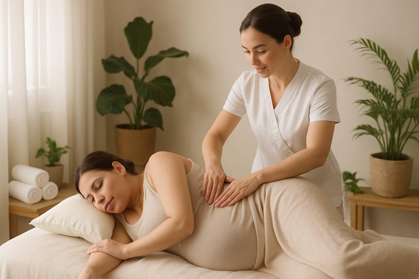 safe prenatal massage practices