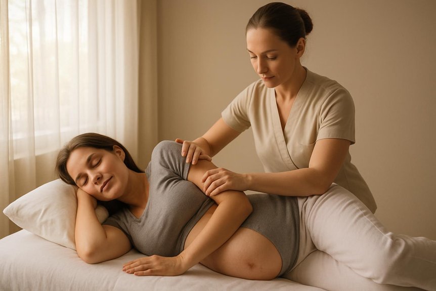 second and third trimester