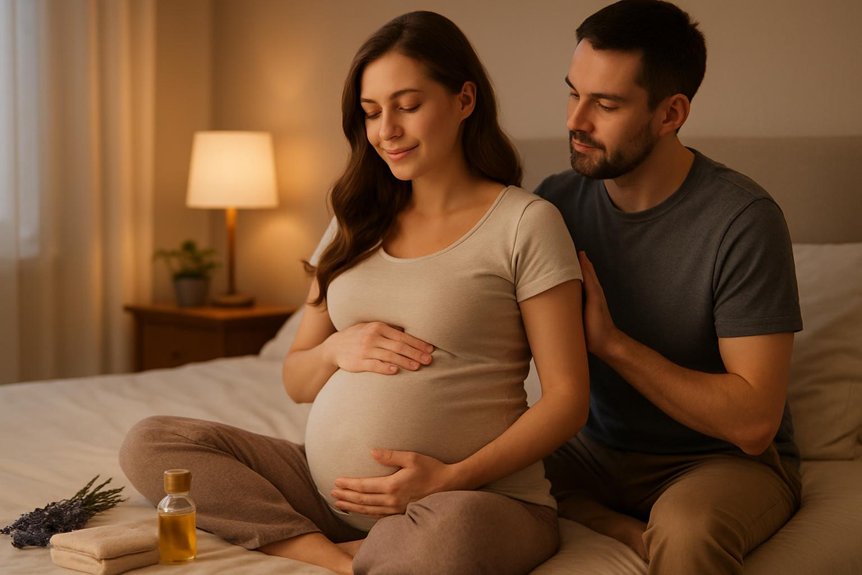 timing for perineal massage