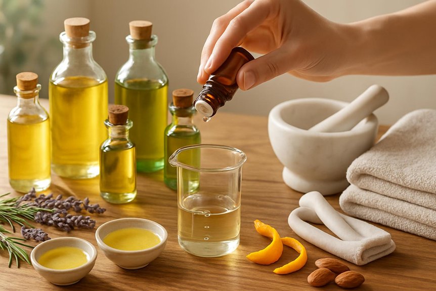 diffusing oils skin specific benefits