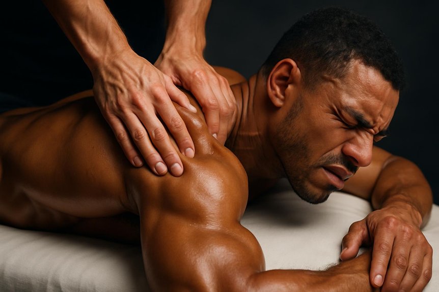 does sports massage hurt