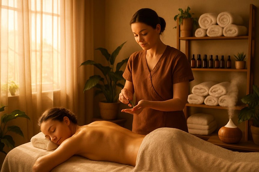 essential oils enhance relaxation