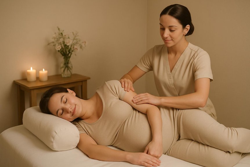 first trimester massage safety