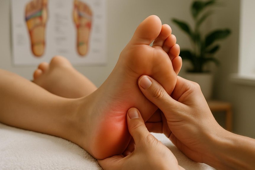 foot pain caused by overuse