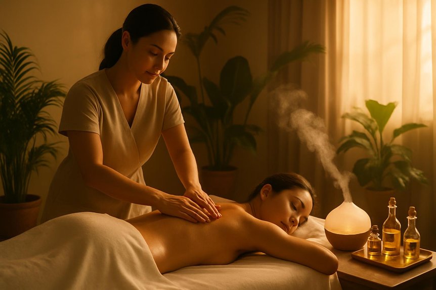 full body aromatherapy massage