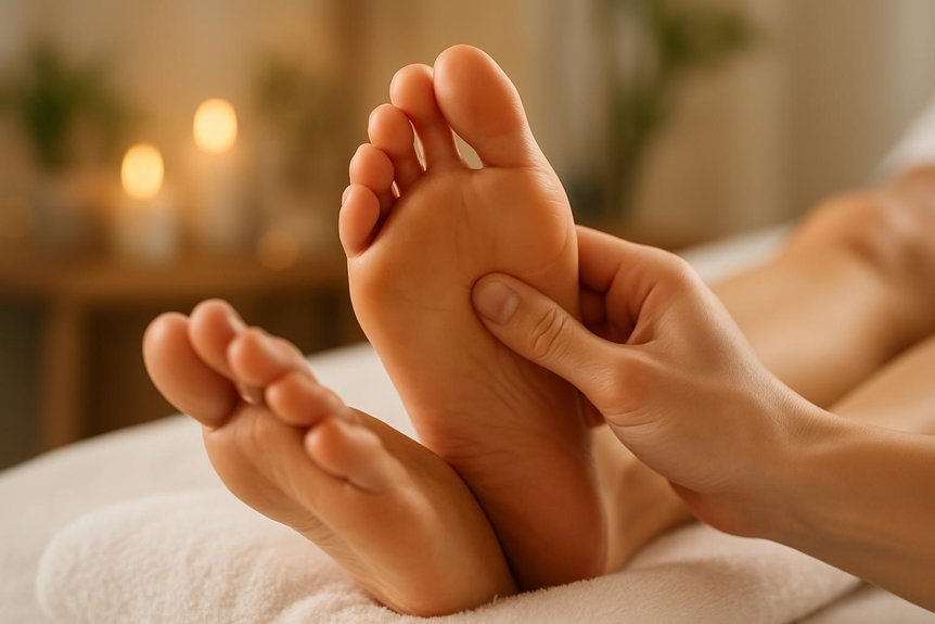 kidney reflex zones stimulation