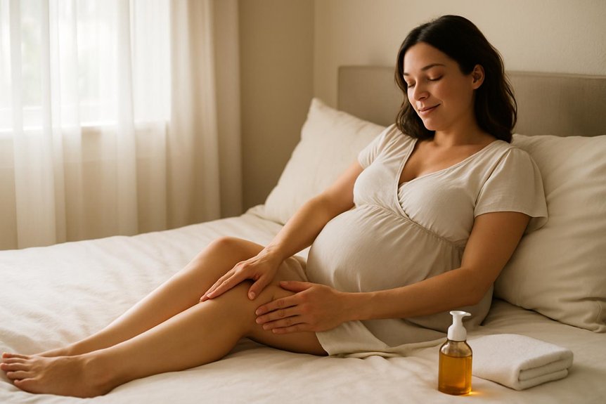 leg massage safe pregnancy
