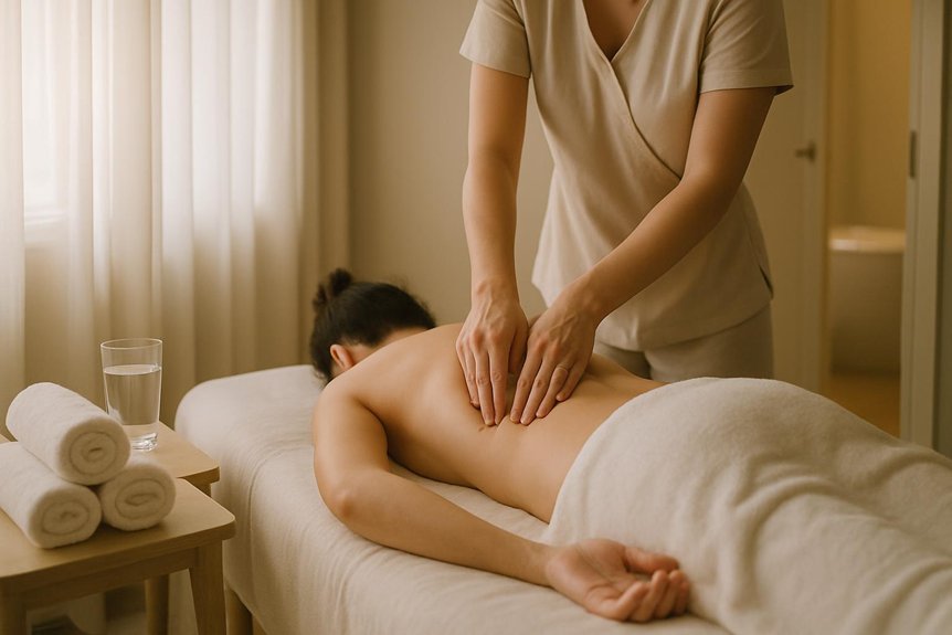 massage may induce bowel movements