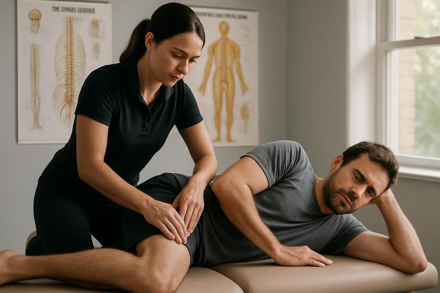 pinched nerve causes radiating pain