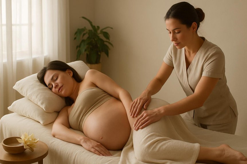 pregnancy massage and labor