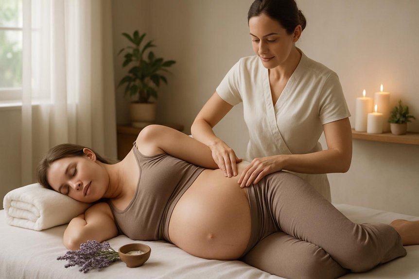 pregnancy massage and labor