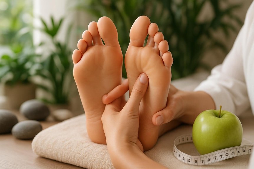 reflexology aids weight management
