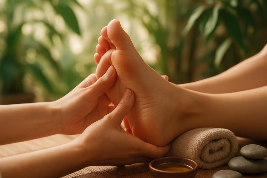 reflexology for bowel movement