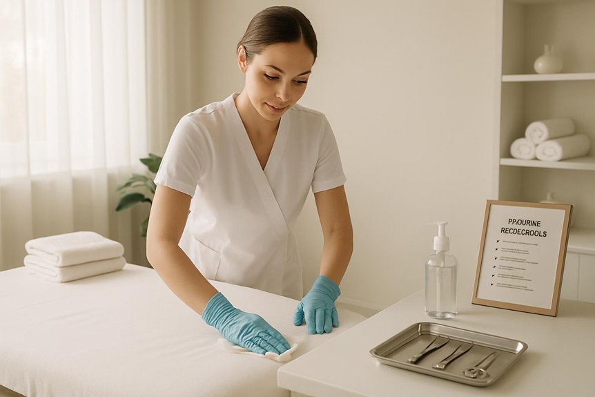 rigorous hygiene and safety