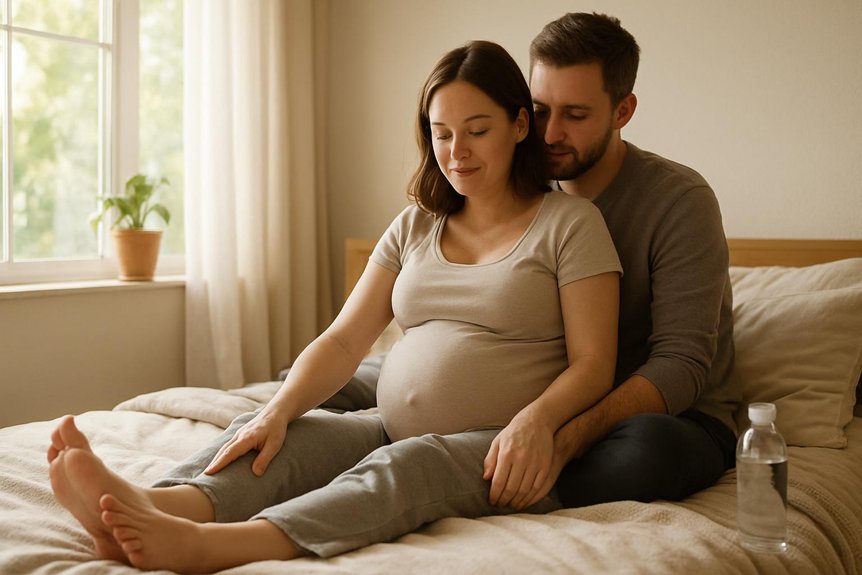 safe pregnancy foot massage