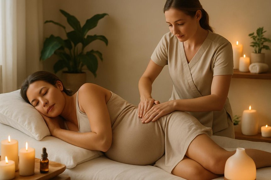 safe pregnancy massage techniques