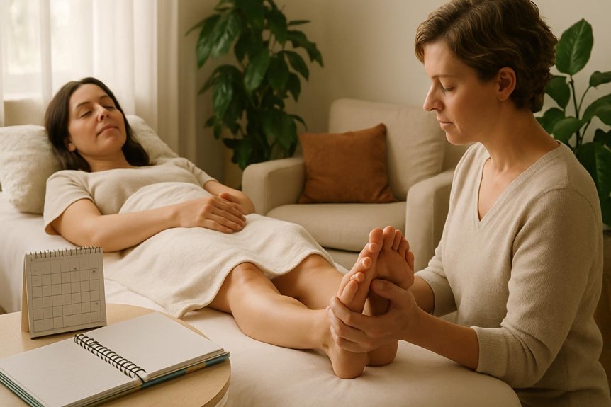 scheduled reflexology care plan