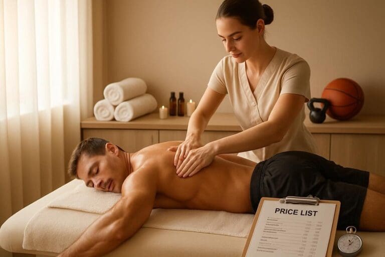 sports massage pricing guide