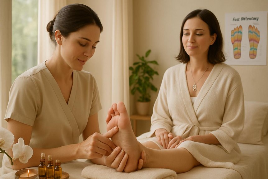 targeted reflexology supports fertility