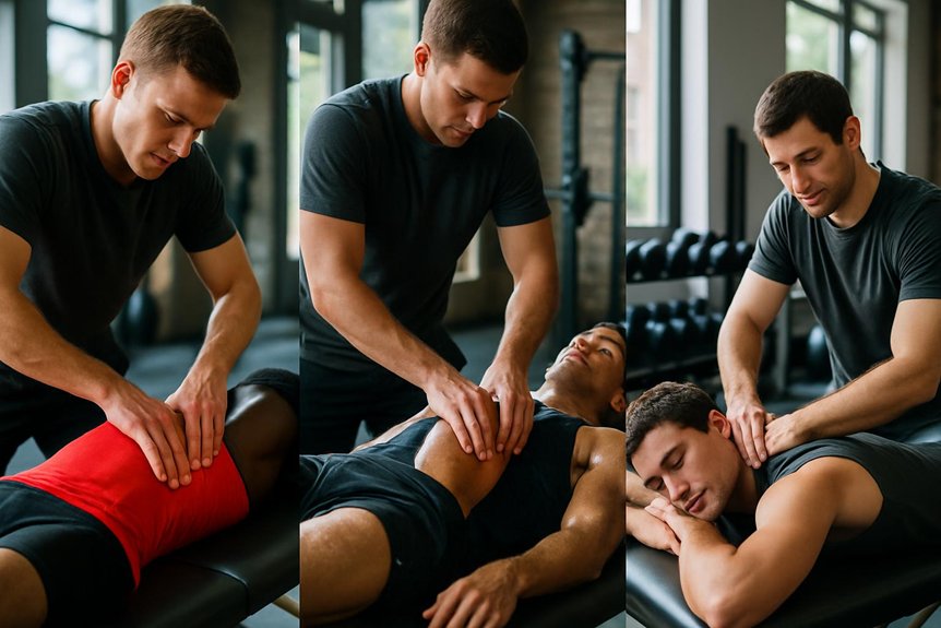 timing sports massages strategically