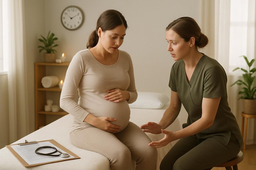when to postpone pregnancy massage