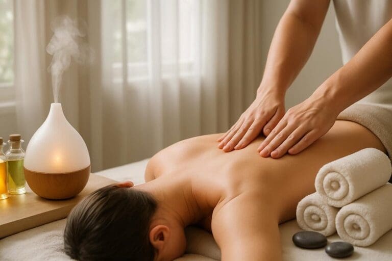 aromatherapy enhances massage experience