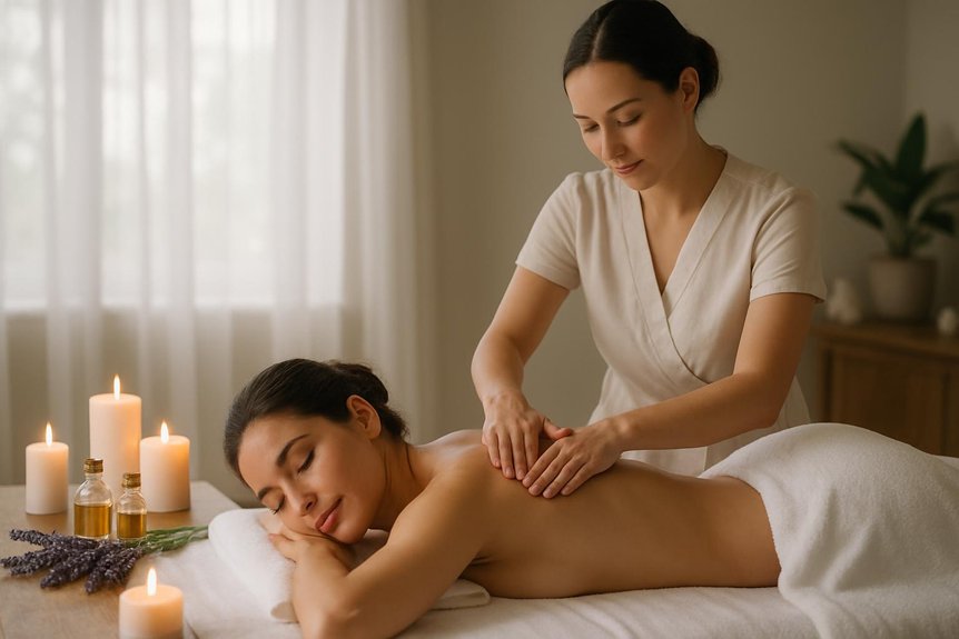 aromatherapy massage for relaxation