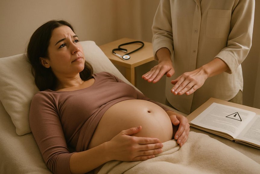 avoid belly massage contraindications