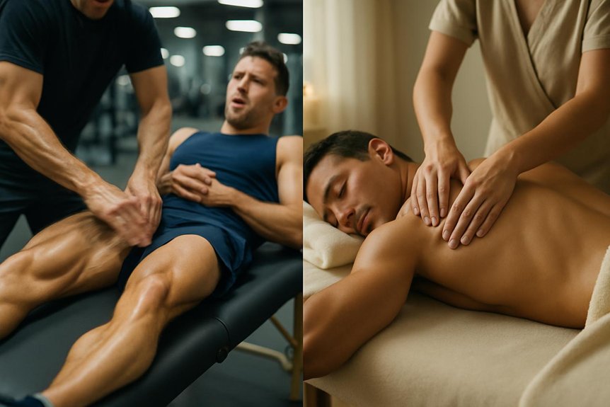 comparison of massage types
